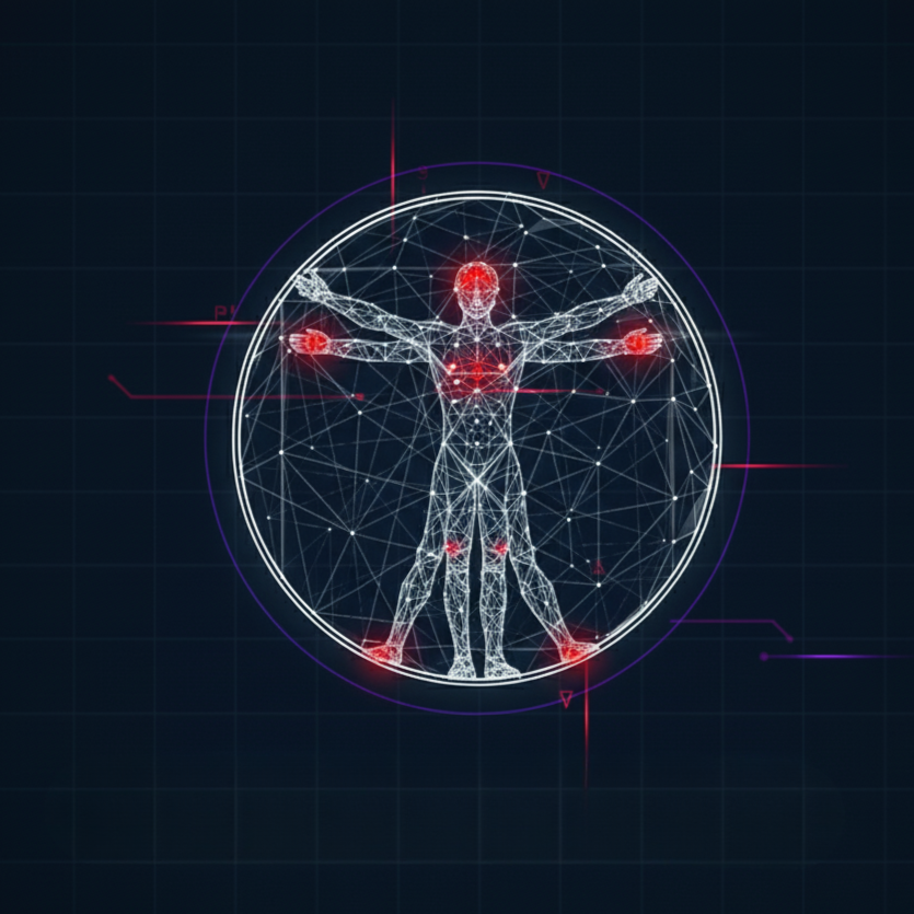 New Human - Vitruvian figure